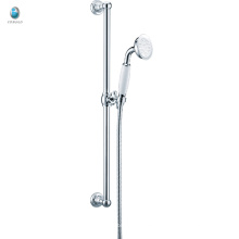 KL-08 economic price bath accessories small hand shower adjusting thermostatic sliding bar shower set